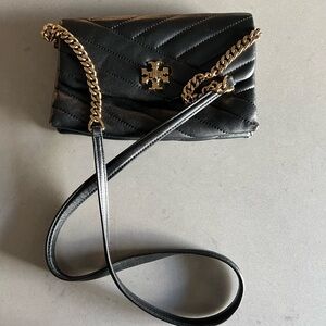 Tory Burch Kira Chevron Wallet Chain Purse